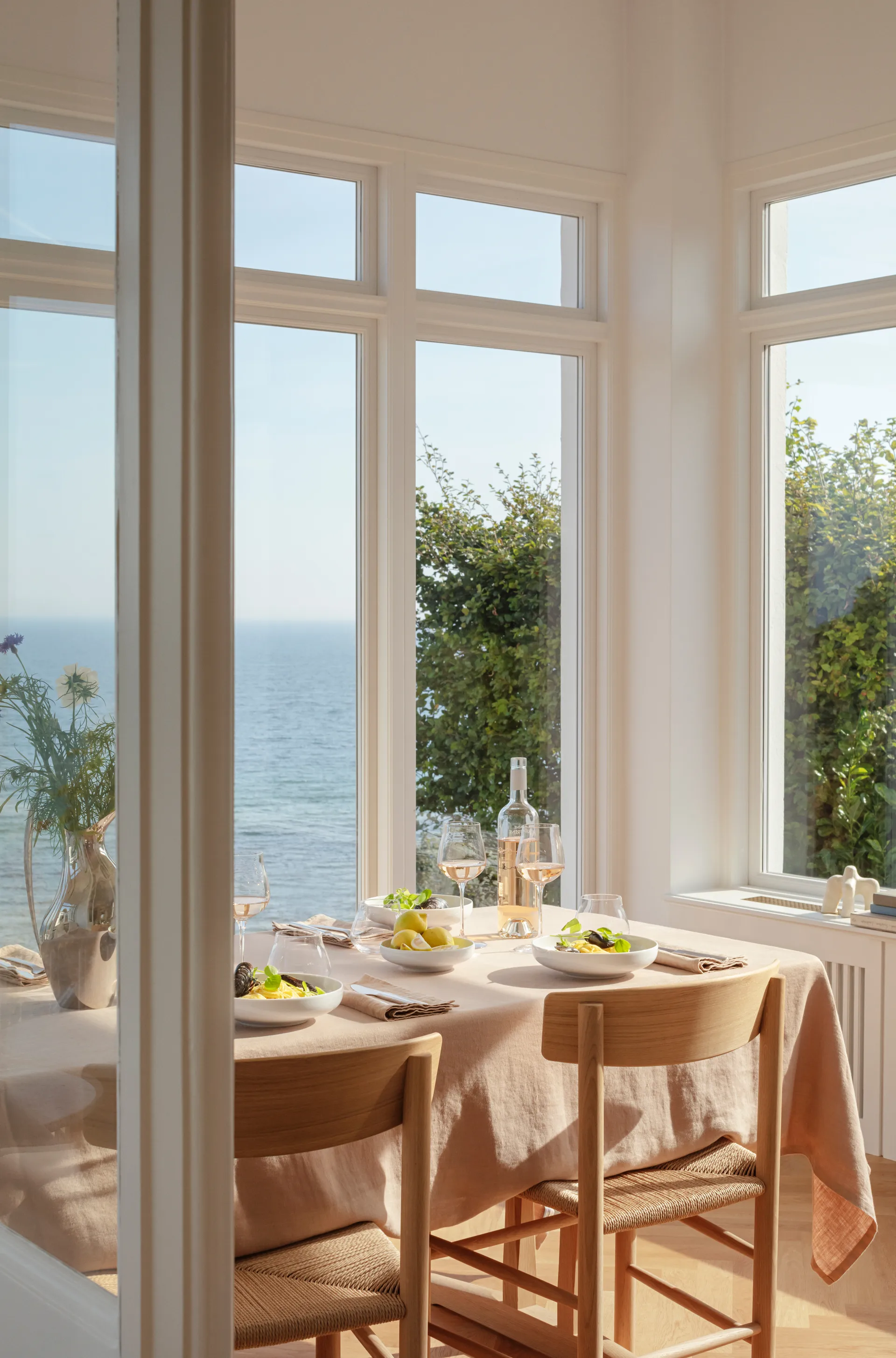 Assiette à déjeuner Koppel Ø22 cm, Blanc Georg Jensen