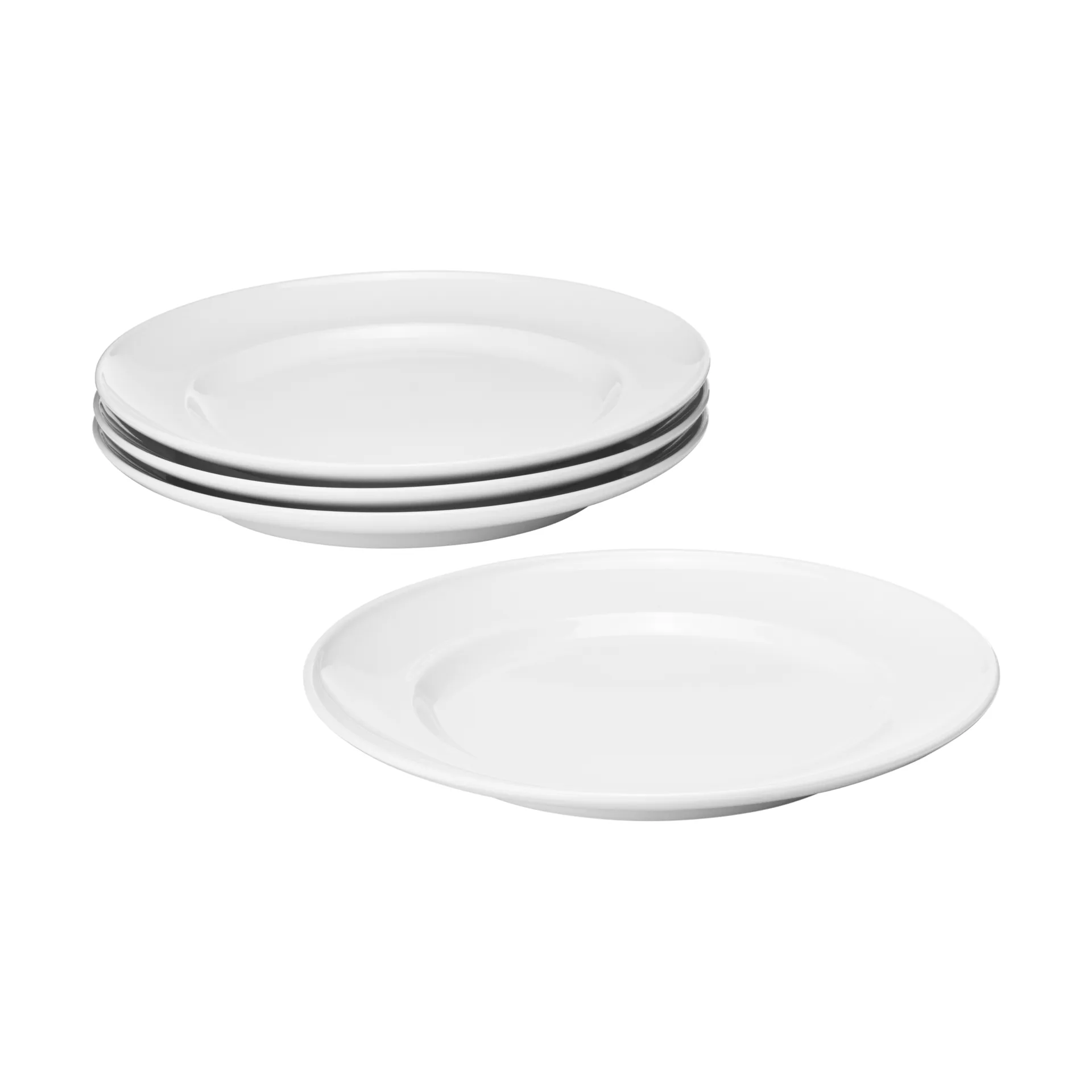 Assiette à déjeuner Koppel Ø22 cm lot de 4, Blanc Georg Jensen