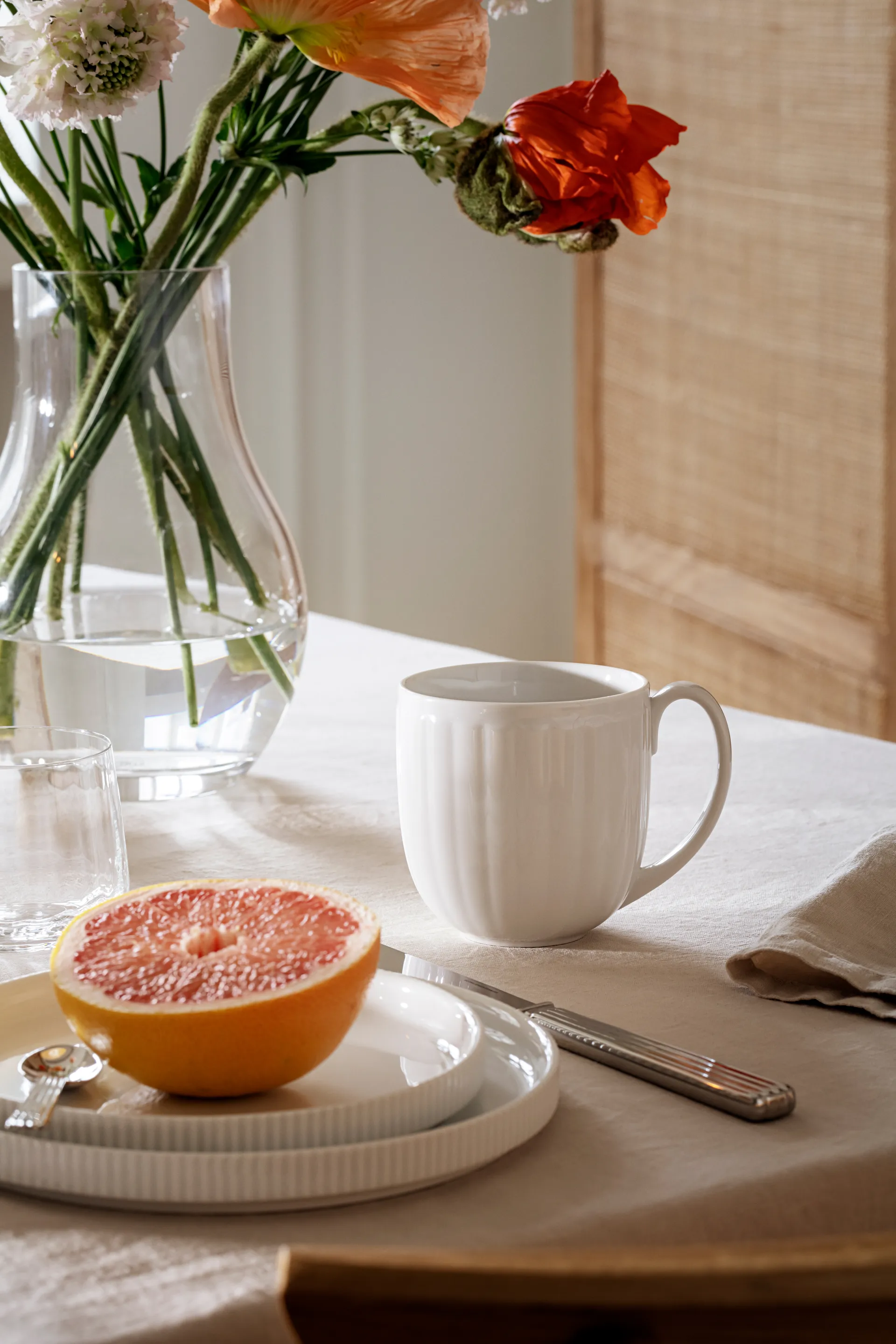 Assiette Bernadotte Ø17 cm, Blanc Georg Jensen