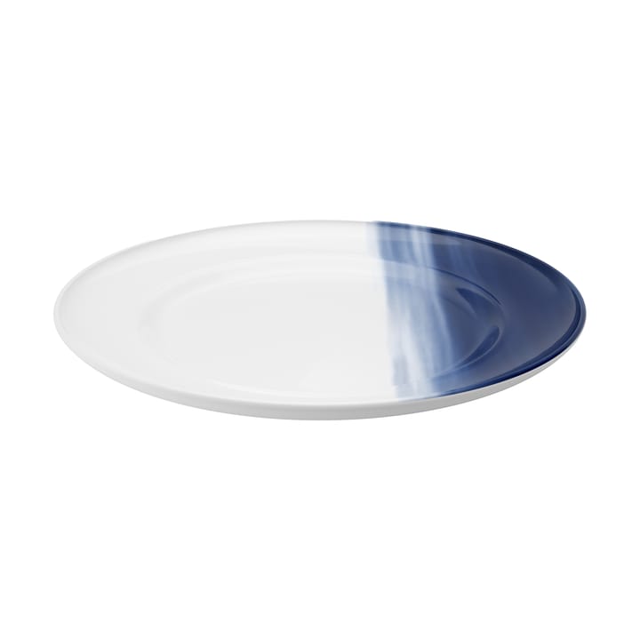 Assiette de dîner Koppel décor Ø27 cm - Blanc-bleu - Georg Jensen