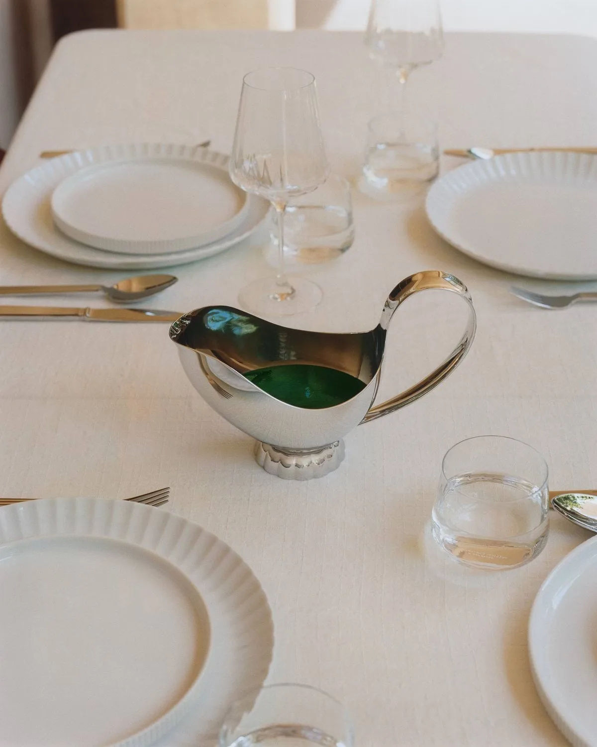 Bernadotte saucière, Acier inoxydable, 14 cl Georg Jensen