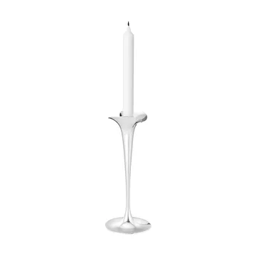 Bloom bougeoirs pour chandelles - Acier inoxydable, grands, lot de 2 - Georg Jensen