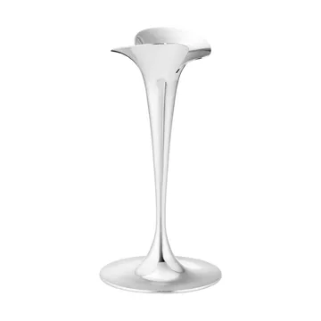 Bloom bougeoirs pour chandelles - Acier inoxydable, petits, lot de 2 - Georg Jensen