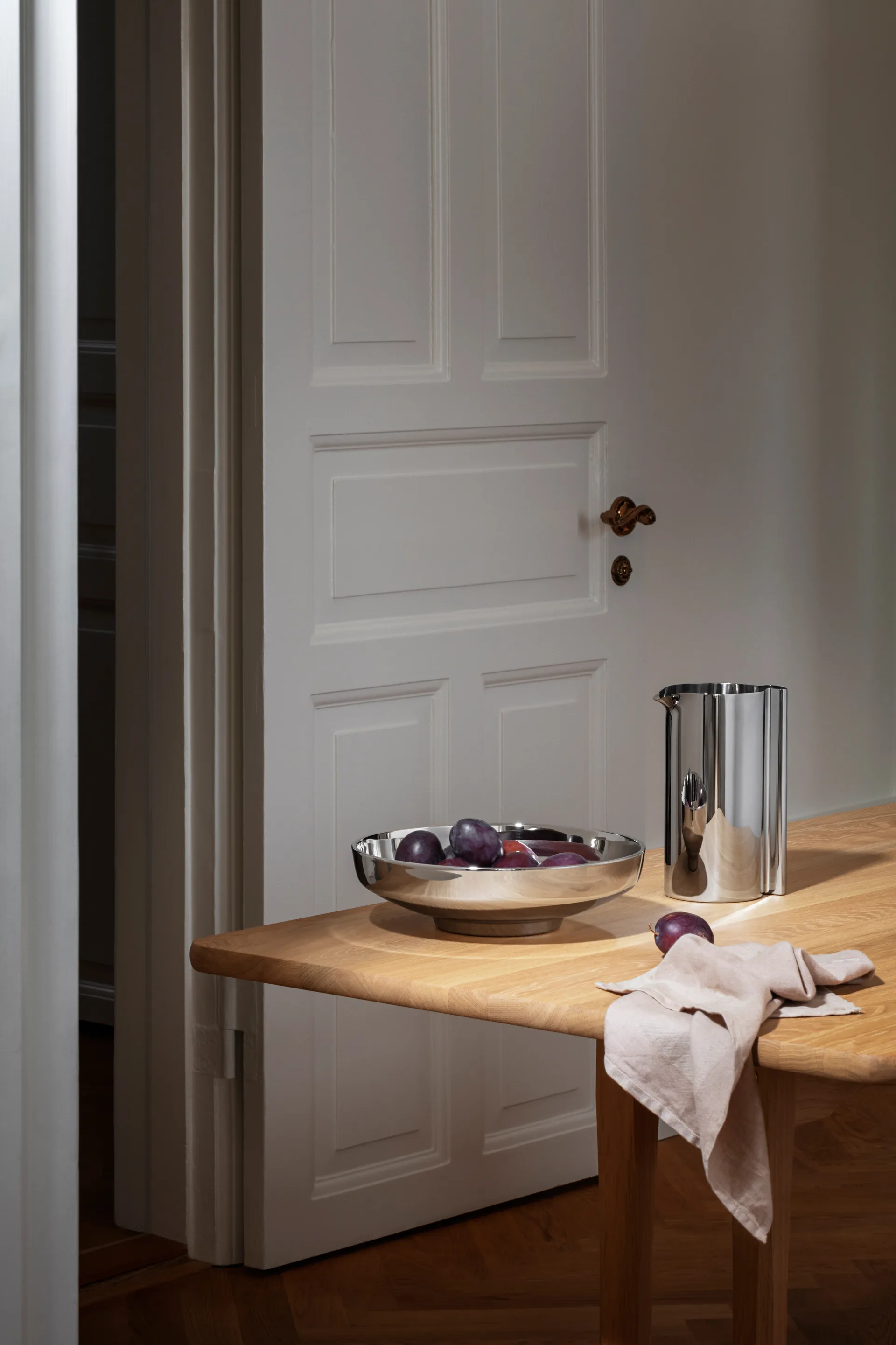 Bol de service Koppel Ø28 cm, Acier inoxydable Georg Jensen