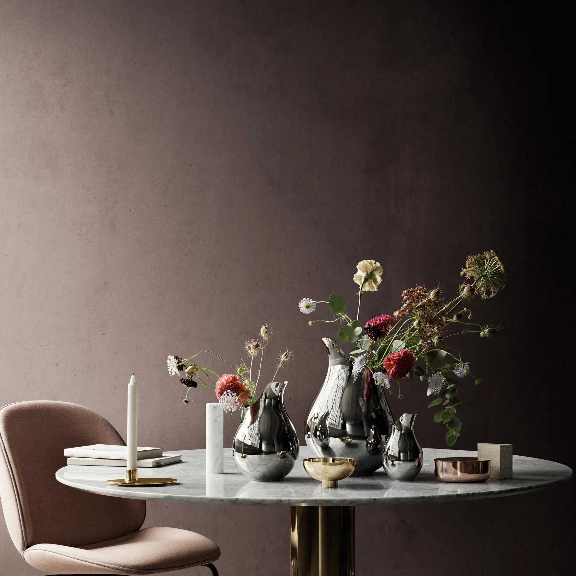 Bol Ilse Laiton, Ø 12,5 cm Georg Jensen