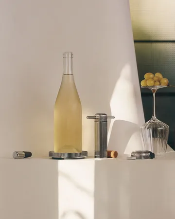 Bouchon à vin Bernadotte - Argent, Ø2,3 cm - Georg Jensen