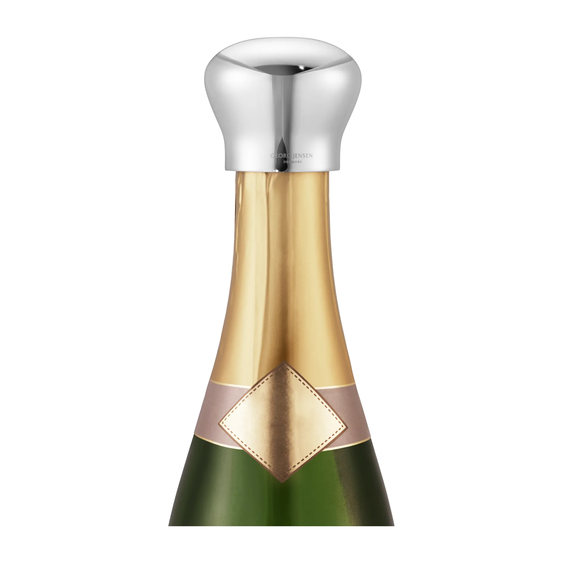 Bouchon pour bouteille de champagne Sky, Acier inoxydable Georg Jensen