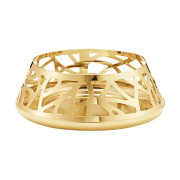 Bougeoir à bougie bloc 2023 - Plaqué or - Georg Jensen