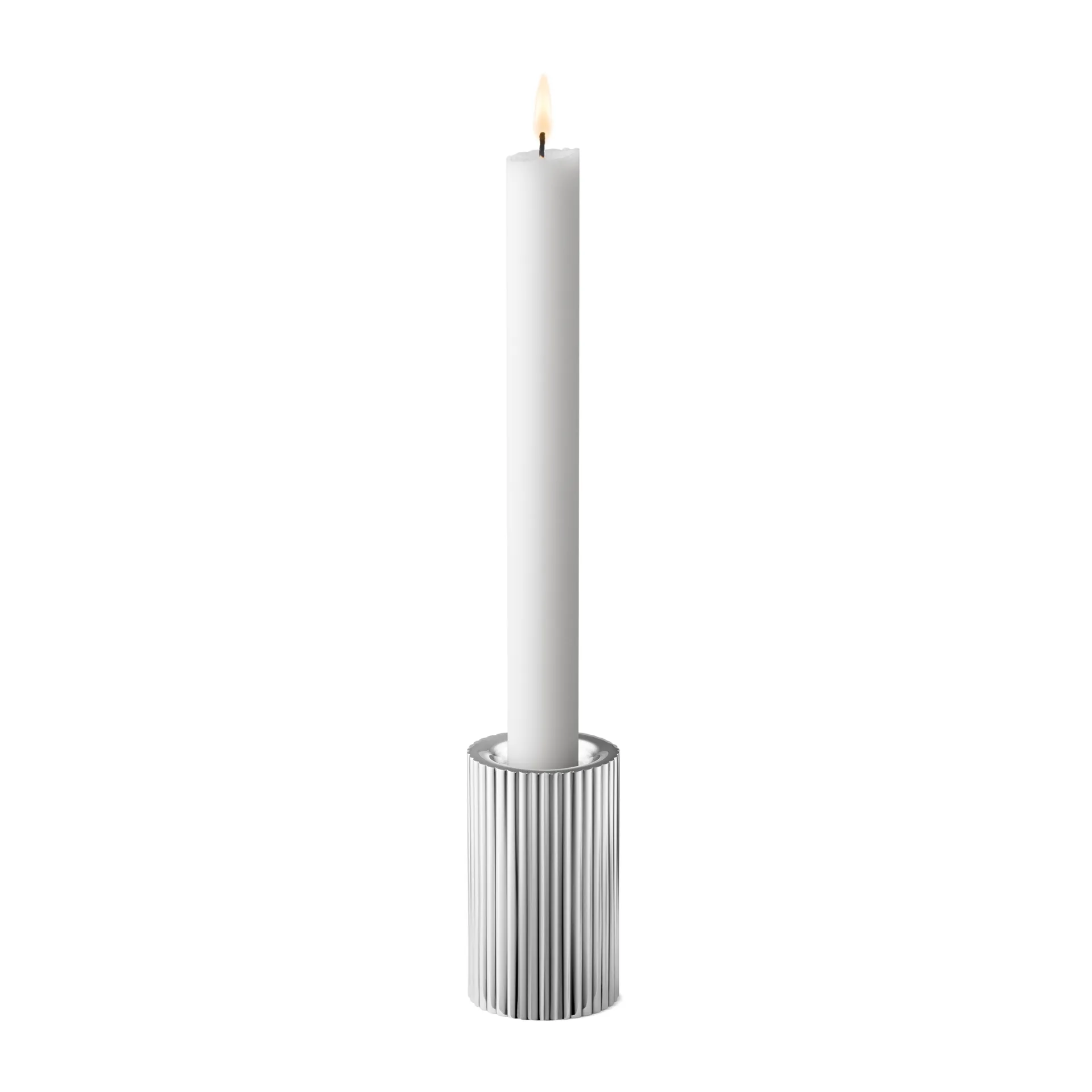 Bougeoir Bernadotte 3 Pièces, Acier inoxydable Georg Jensen