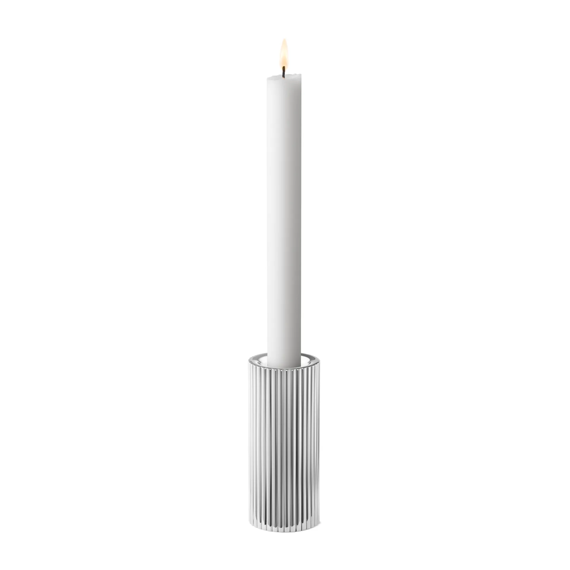 Bougeoir Bernadotte 3 Pièces, Acier inoxydable Georg Jensen
