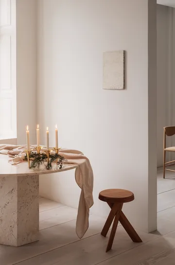 Bougeoir Bloom Ø28 cm - Or - Georg Jensen