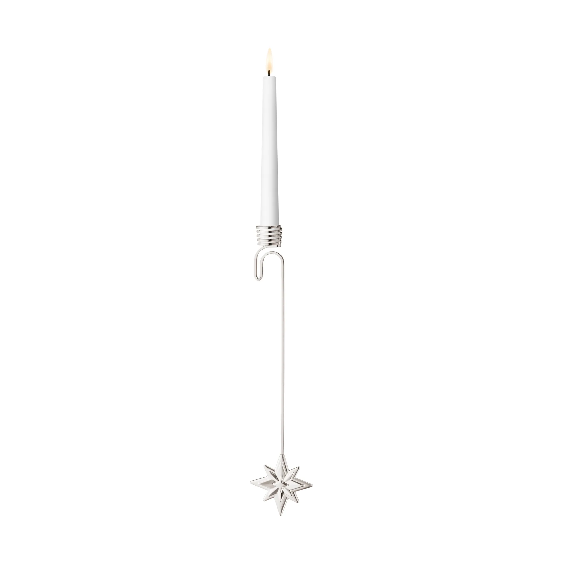 Bougeoir étoile 2024, Plaqué palladium Georg Jensen