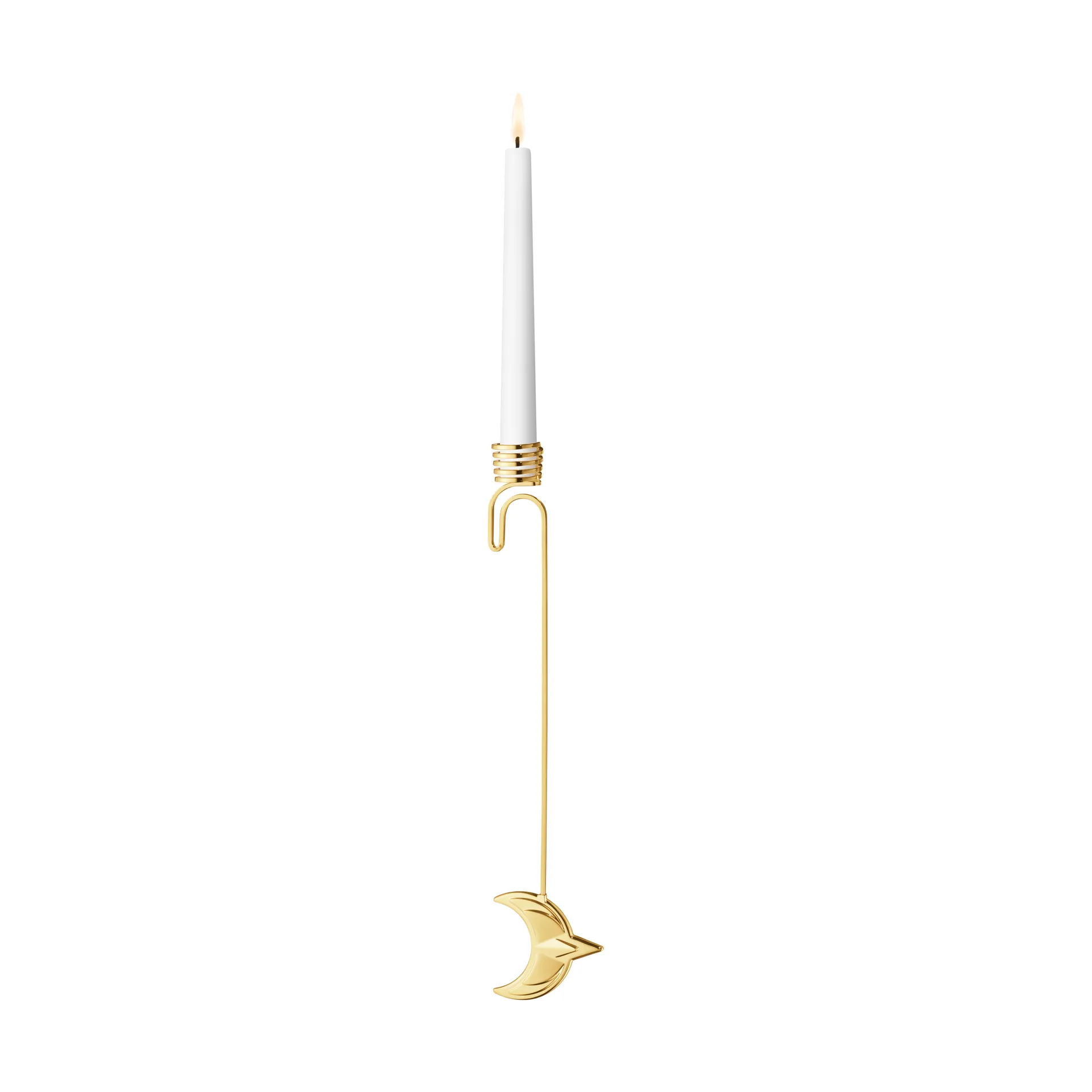 Bougeoir lune 2024, Plaqué or Georg Jensen