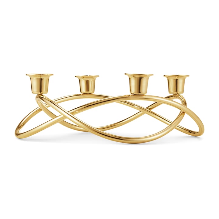 Bougeoir Season - plaqué or - Georg Jensen