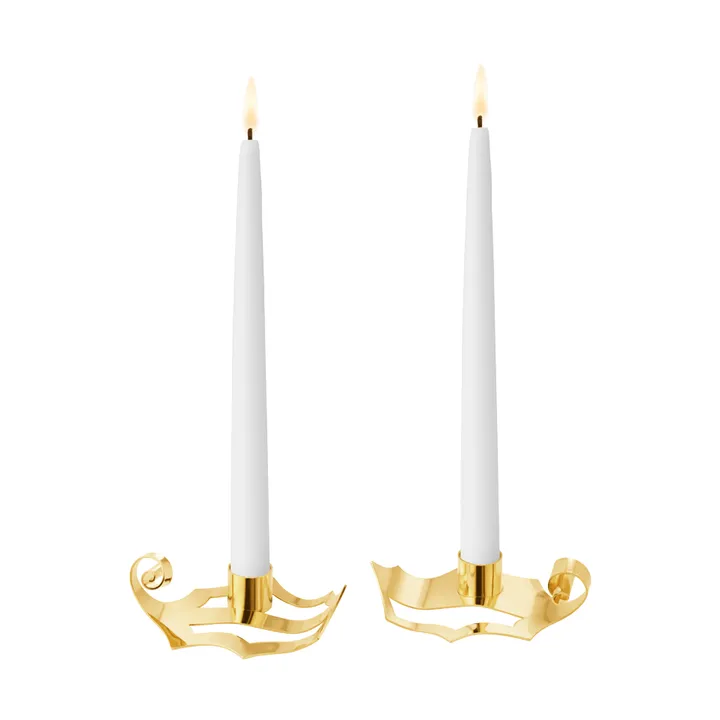 bougeoirs 2026 - Or, 2 pièces - Georg Jensen