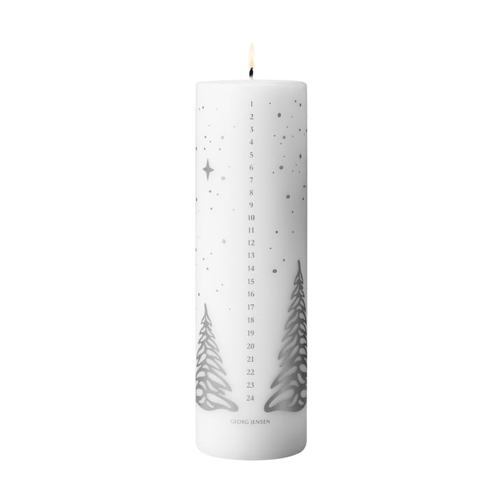 Bougie calendrier 2023, Argent Georg Jensen