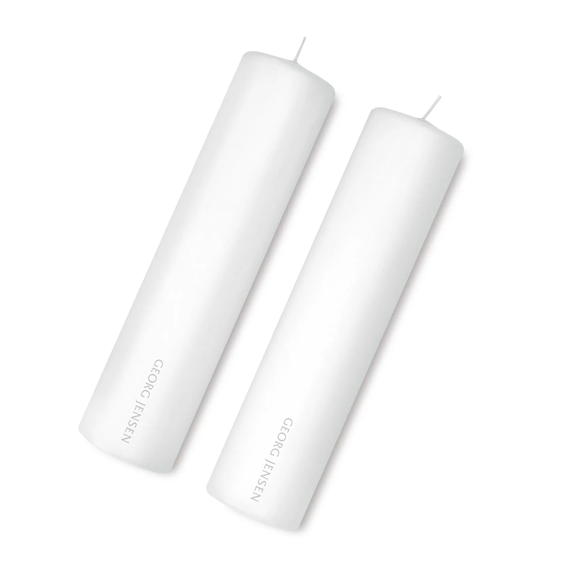 Bougies Georg Jensen Ø 6 cm, lot de 2 bougies Georg Jensen