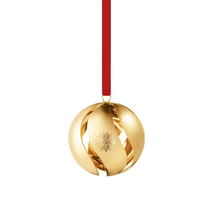 Boule de Noël 2020 - plaqué or - Georg Jensen