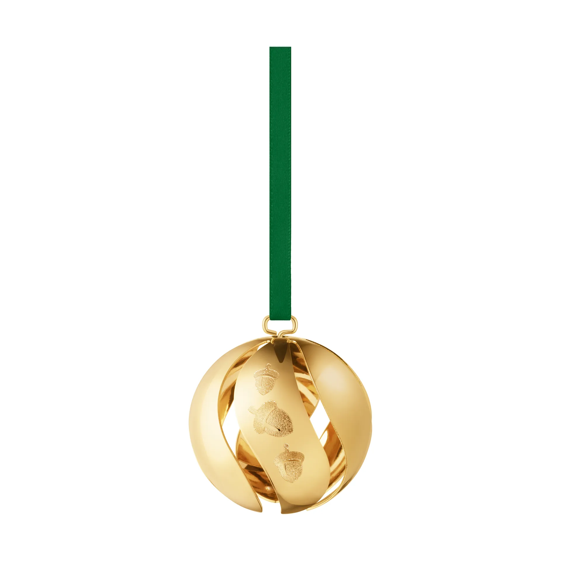 Boule de Noël 2023, Plaqué or Georg Jensen