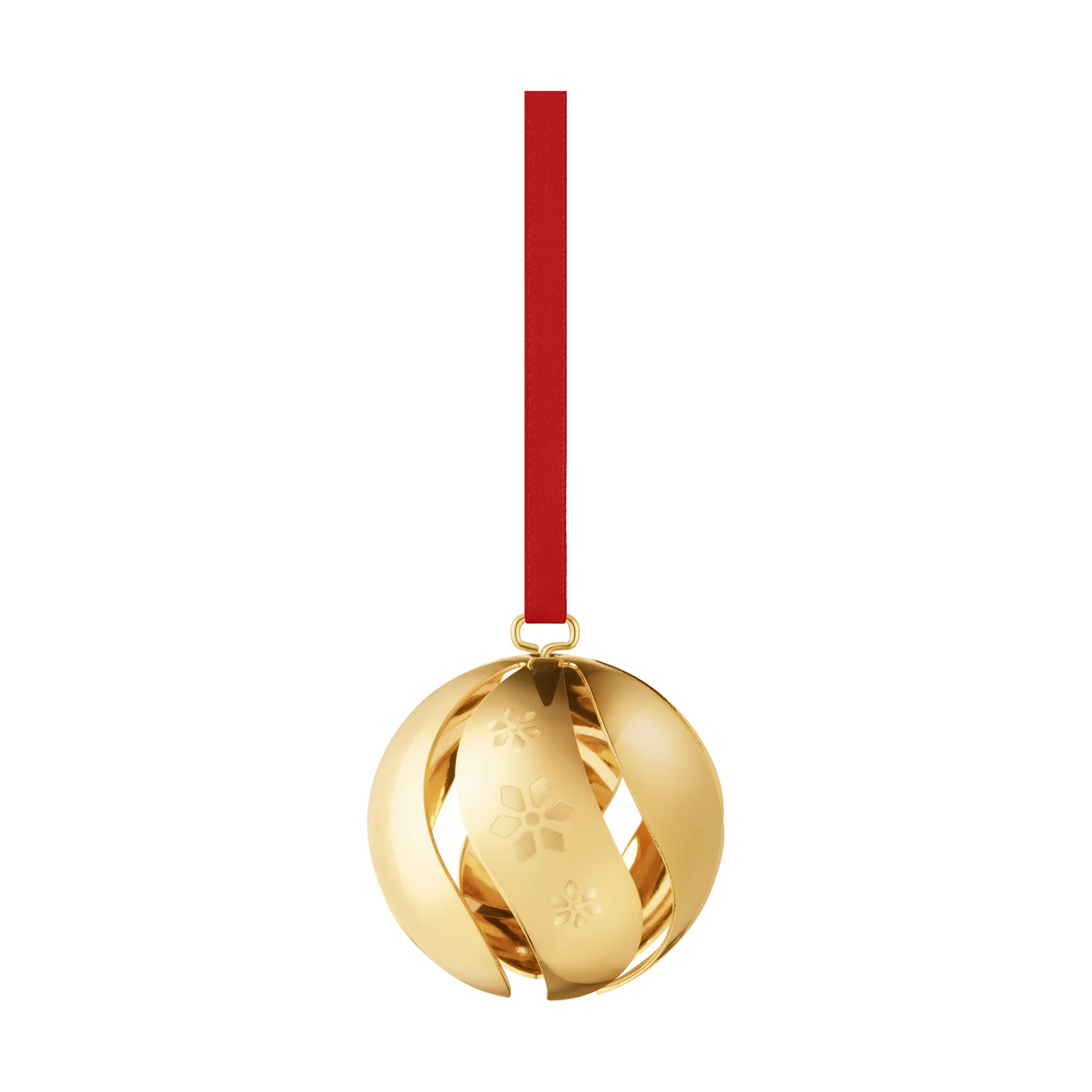 Boule de Noël 2024, Plaqué or Georg Jensen
