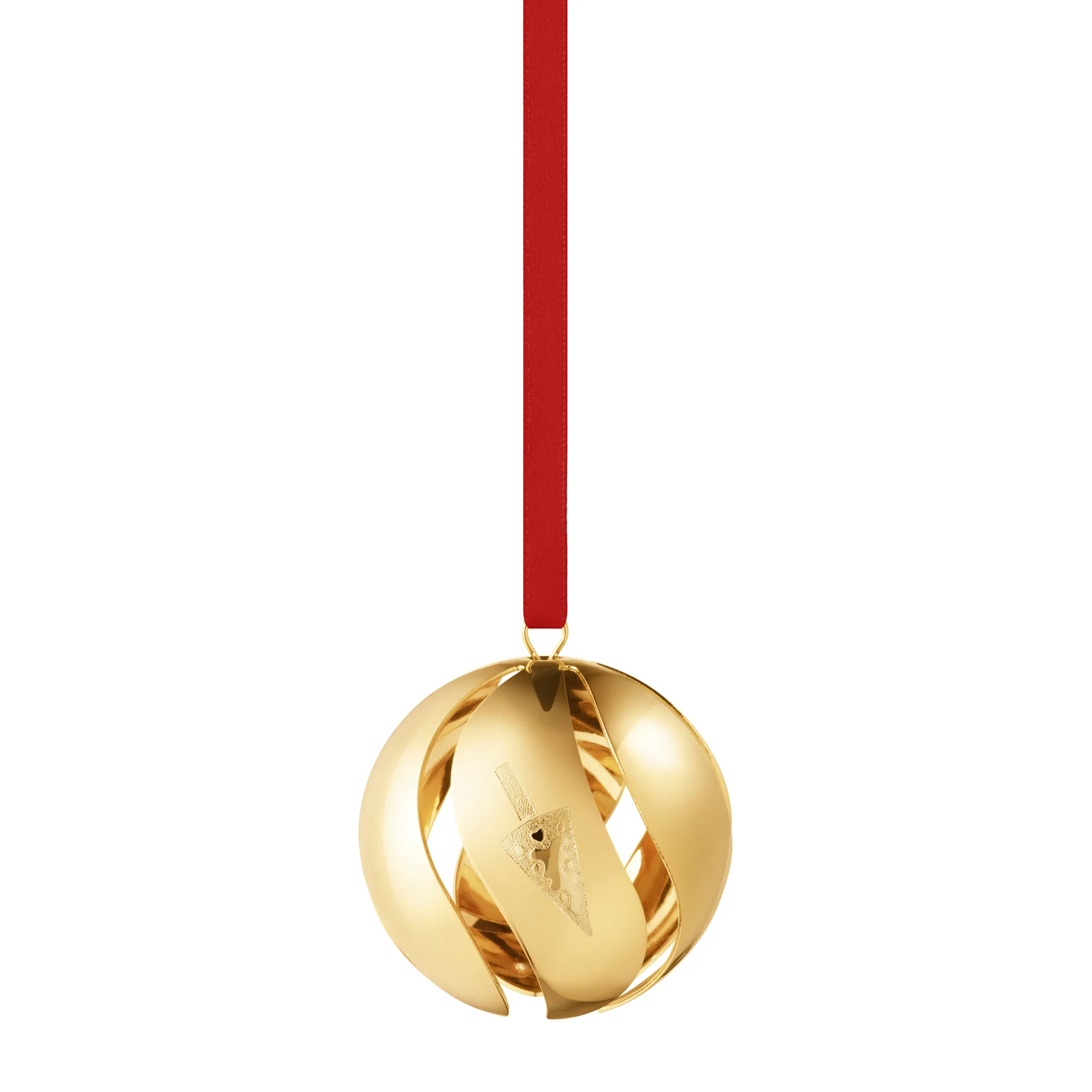 Boule de Noël de l'année 2022, Plaqué or Georg Jensen