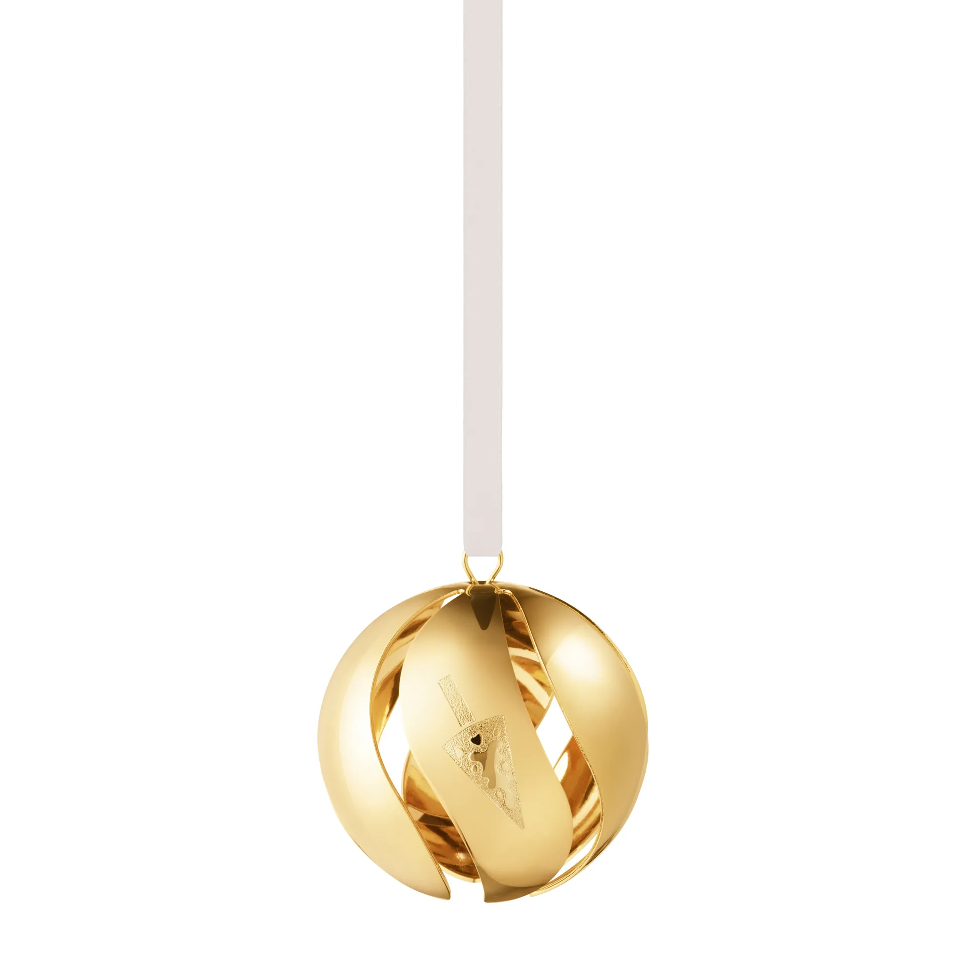 Boule de Noël de l'année 2022, Plaqué or Georg Jensen