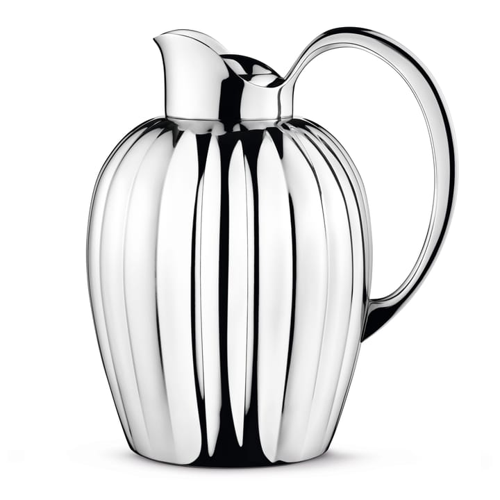 Bouteille thermos Bernadotte à fermeture à poussoir - 1 L - Georg Jensen