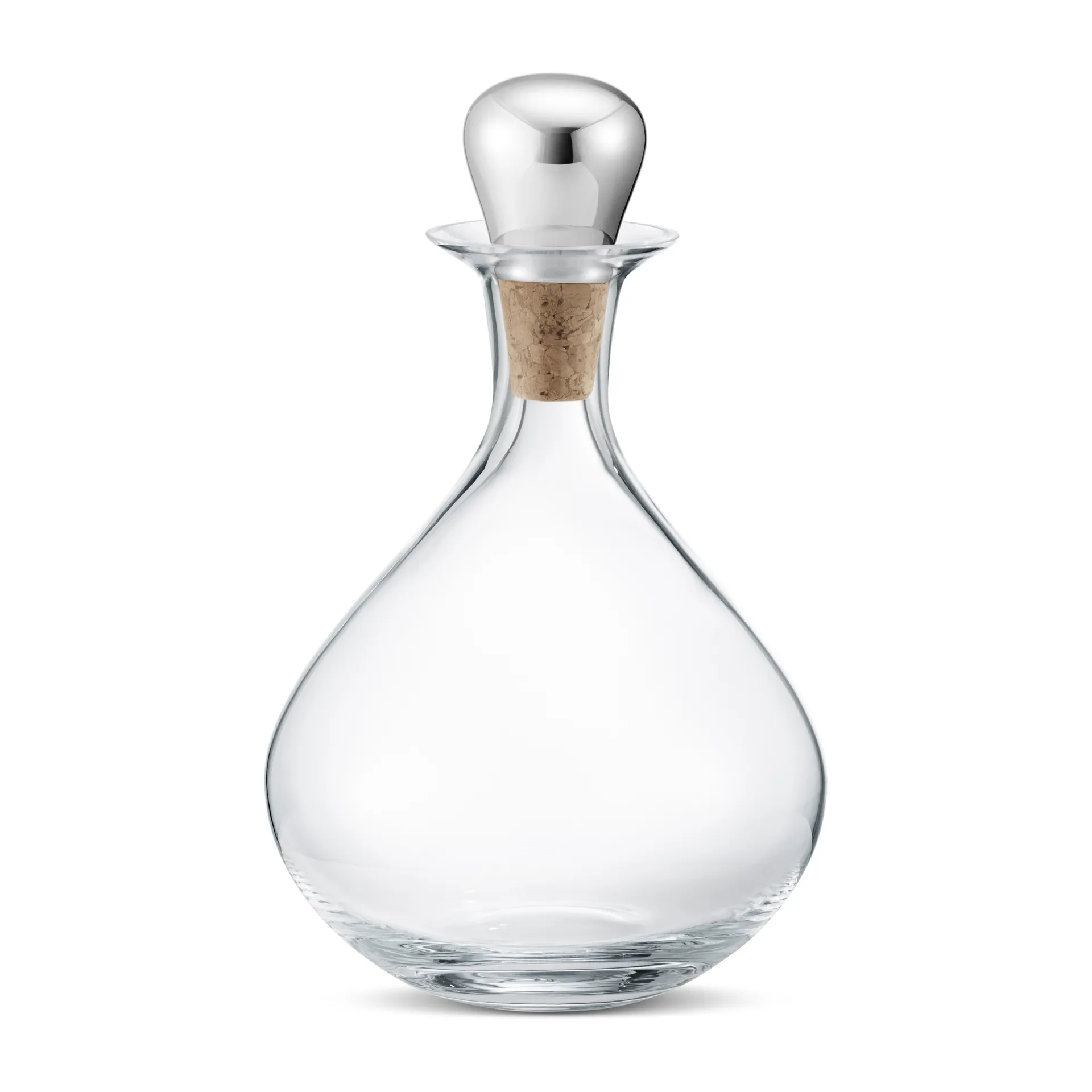 Carafe à vin avec bouchon Sky 145 cl, Acier inoxydable Georg Jensen