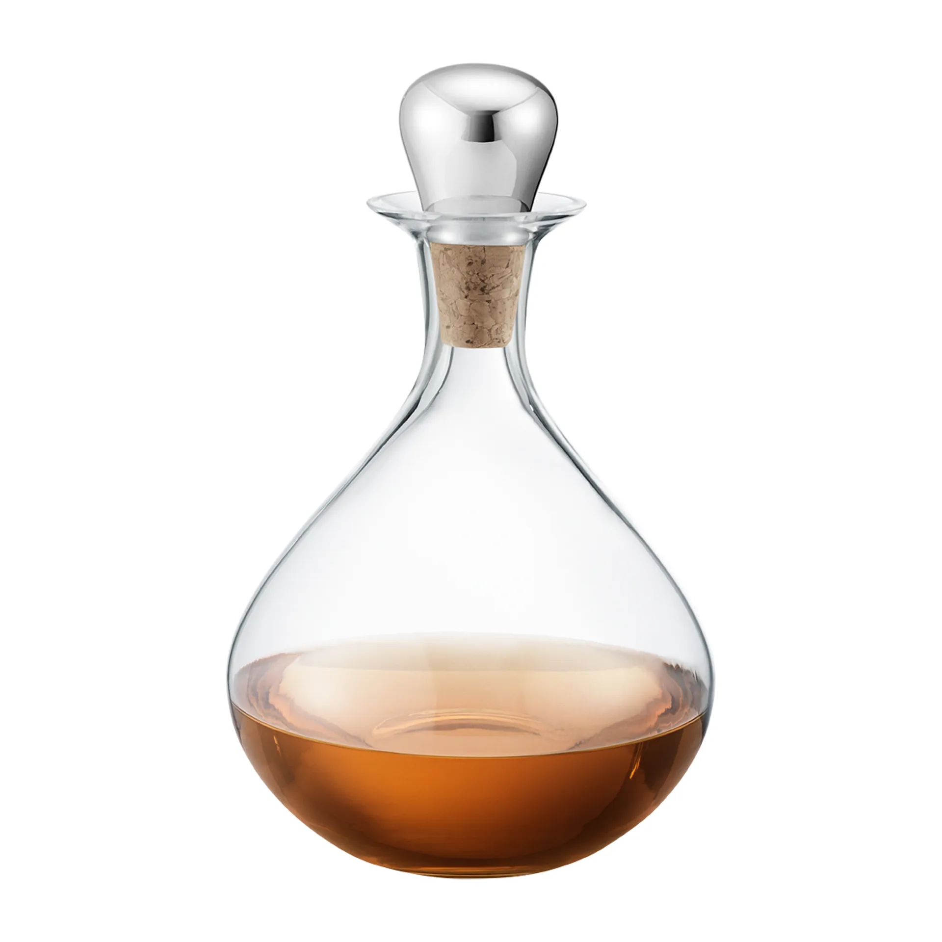 Carafe à vin avec bouchon Sky 145 cl, Acier inoxydable Georg Jensen