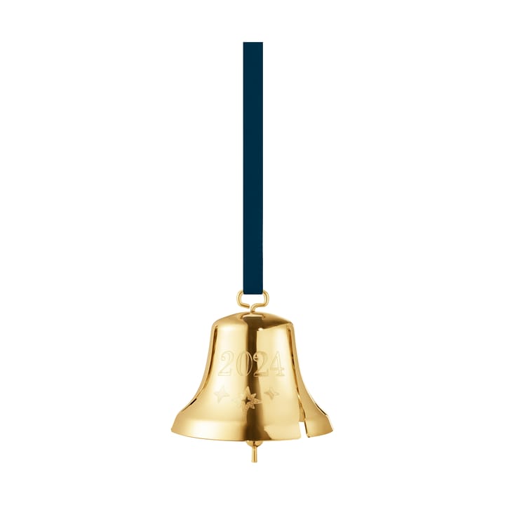 Cloche de Noël 2024, Plaqué or Georg Jensen