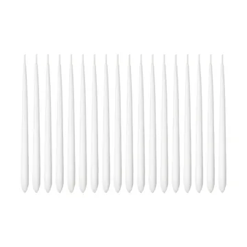Cobra Hanukkah bougies - lot de 18 - Blanc - Georg Jensen