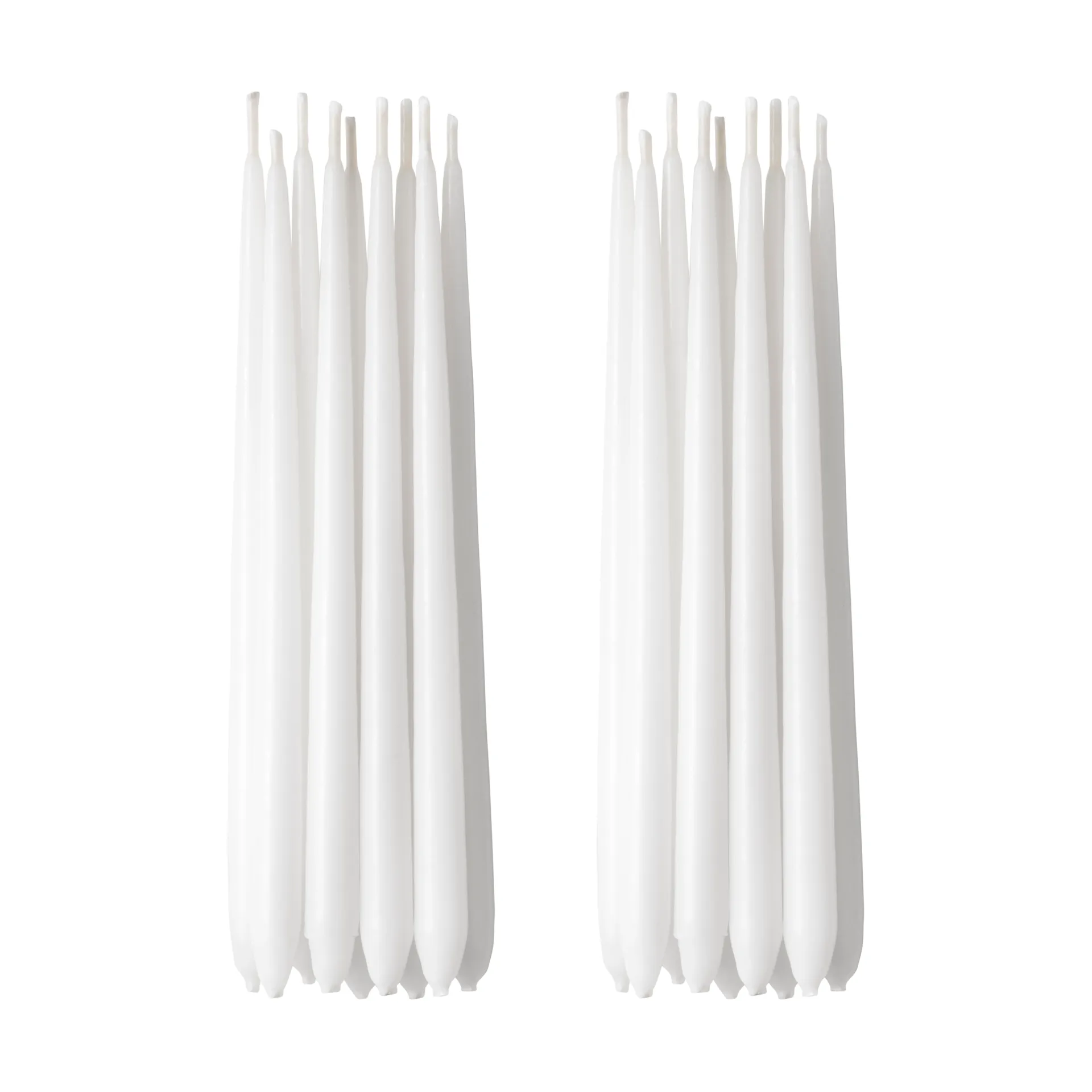 Cobra Hanukkah bougies - lot de 18, Blanc Georg Jensen