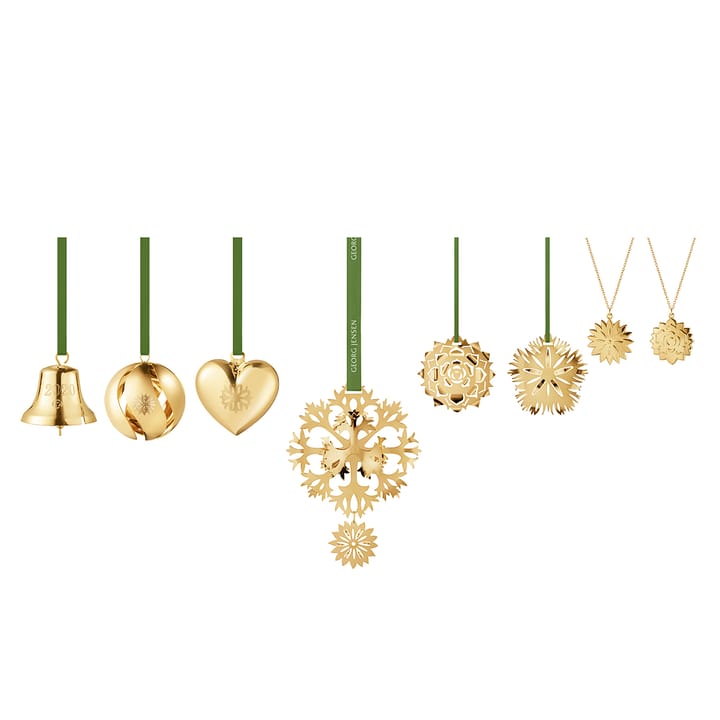 Coffret cadeau 2020 Christmas Collectibles - plaqué or - Georg Jensen