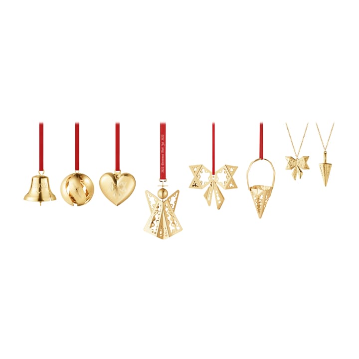 Coffret cadeau de l'année 2022 8 pièces, Plaqué or Georg Jensen