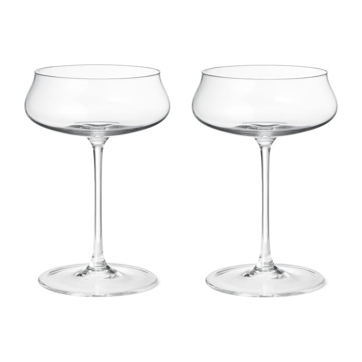 Coupe à cocktail 25 cl Sky, lot de 2 - Transparent - Georg Jensen