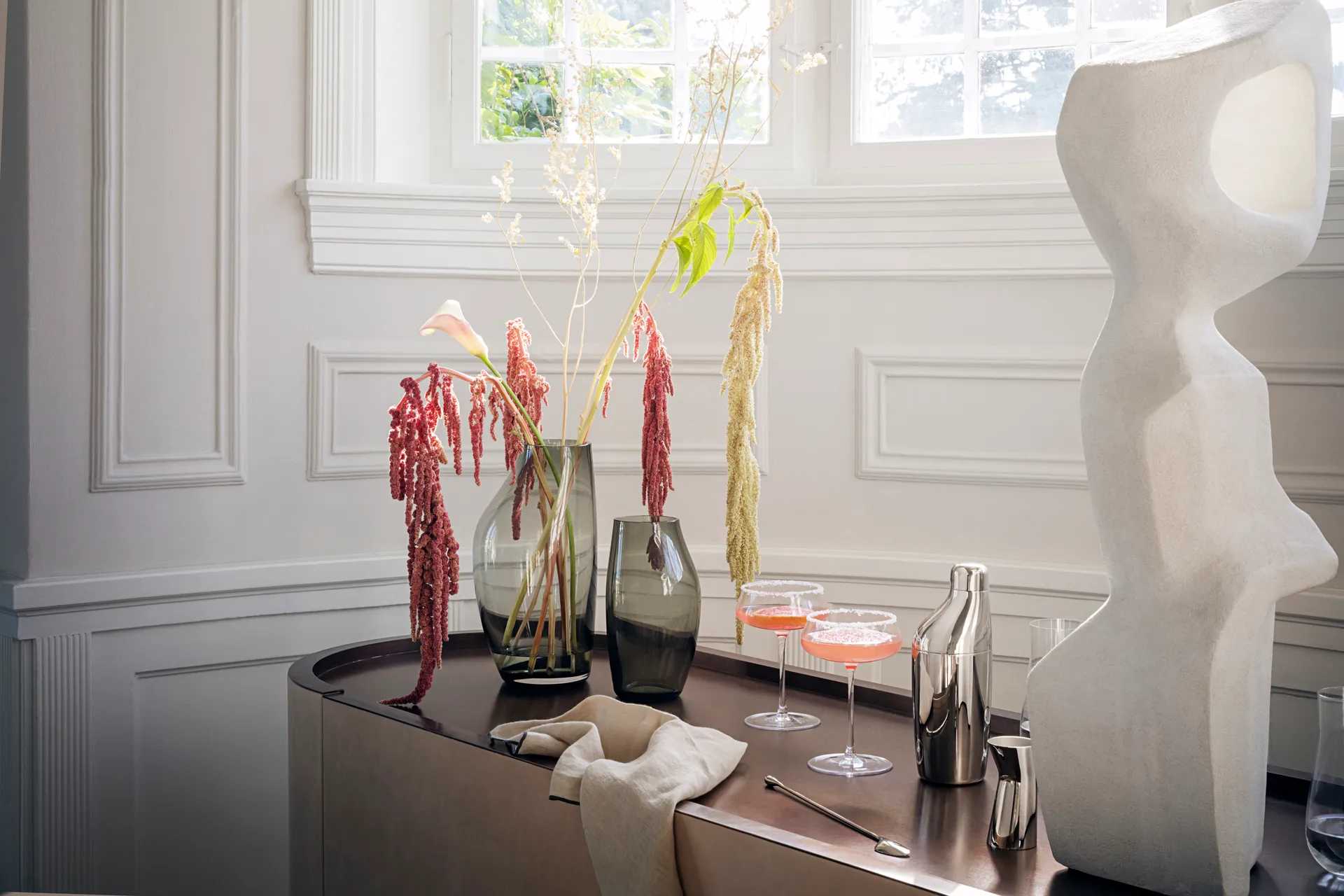 Coupe à cocktail 25 cl Sky, lot de 2, Transparent Georg Jensen