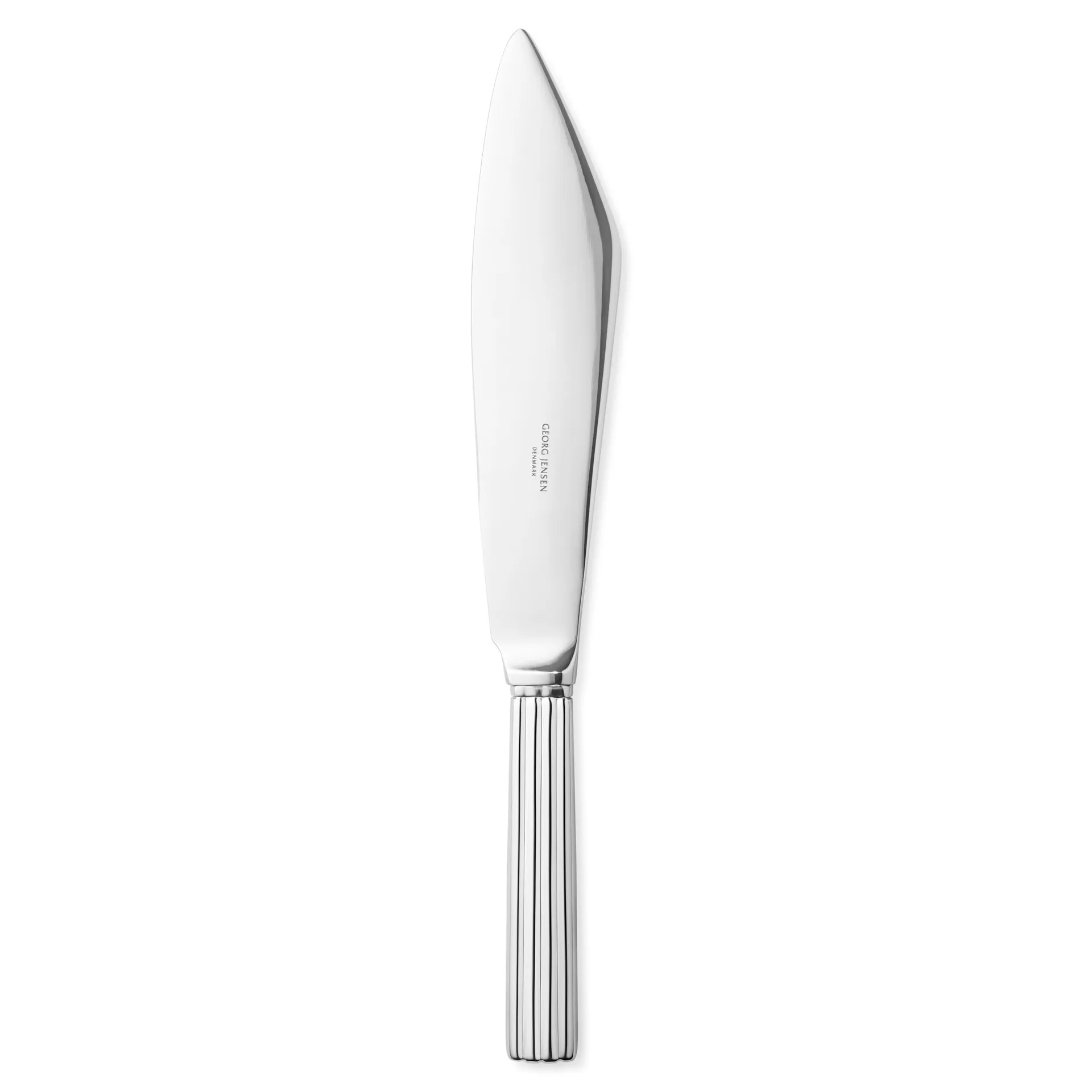 Couteau à gâteau Bernadotte, Acier inoxydable Georg Jensen