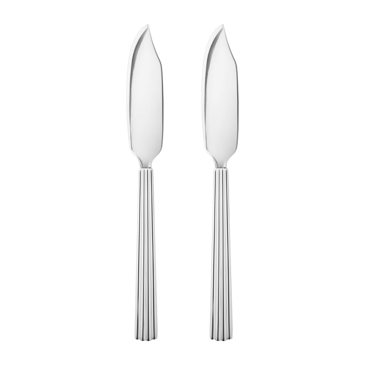 Couteau à poisson Bernadotte lot de 2 - Acier inoxydable - Georg Jensen