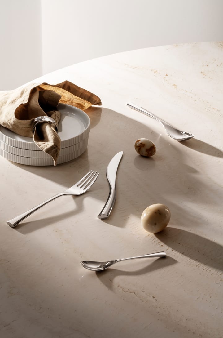Cuillère à café Cobra, lot de 4, Acier inoxydable Georg Jensen