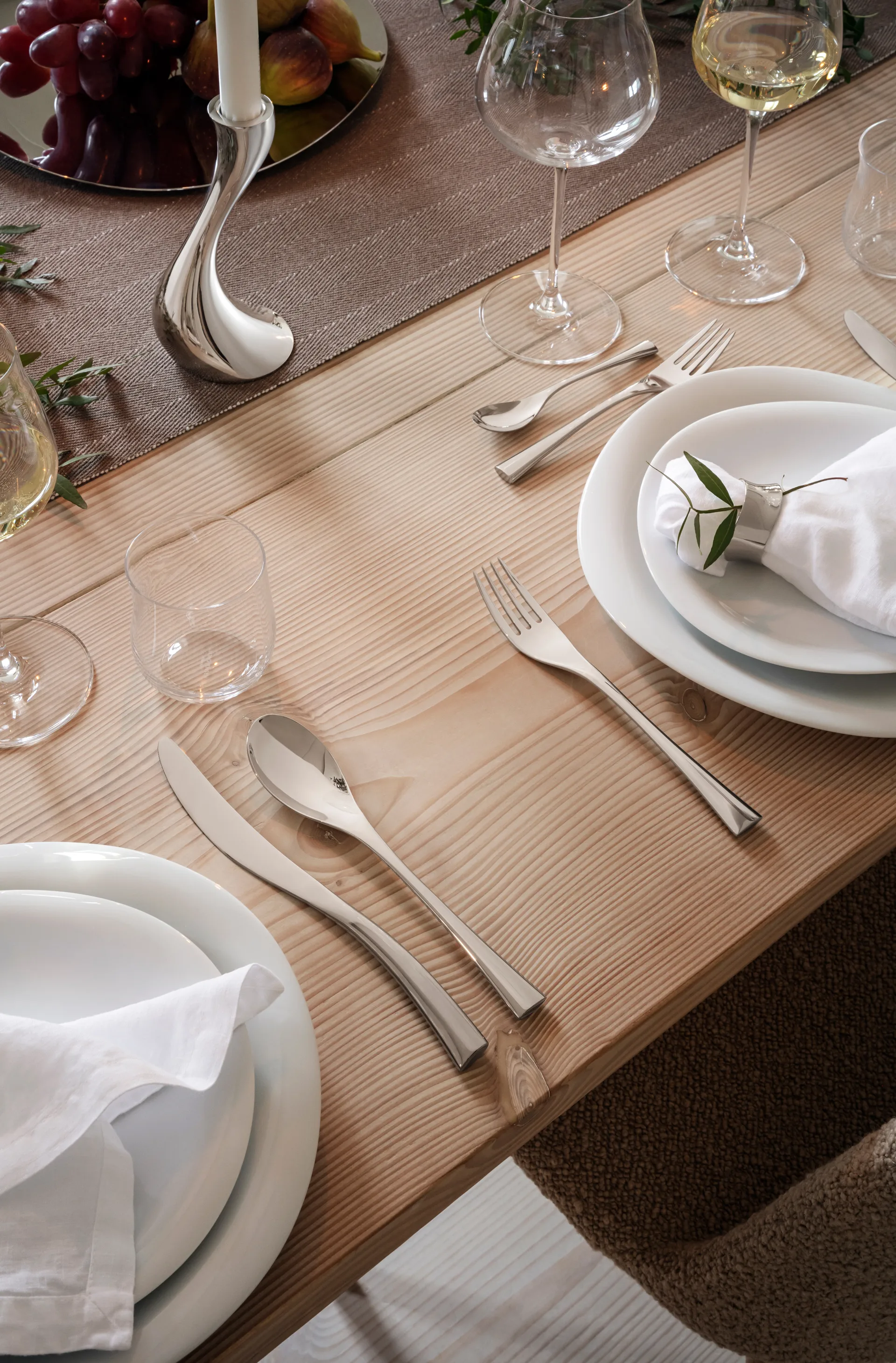 Cuillère à café Cobra, lot de 4, Acier inoxydable Georg Jensen