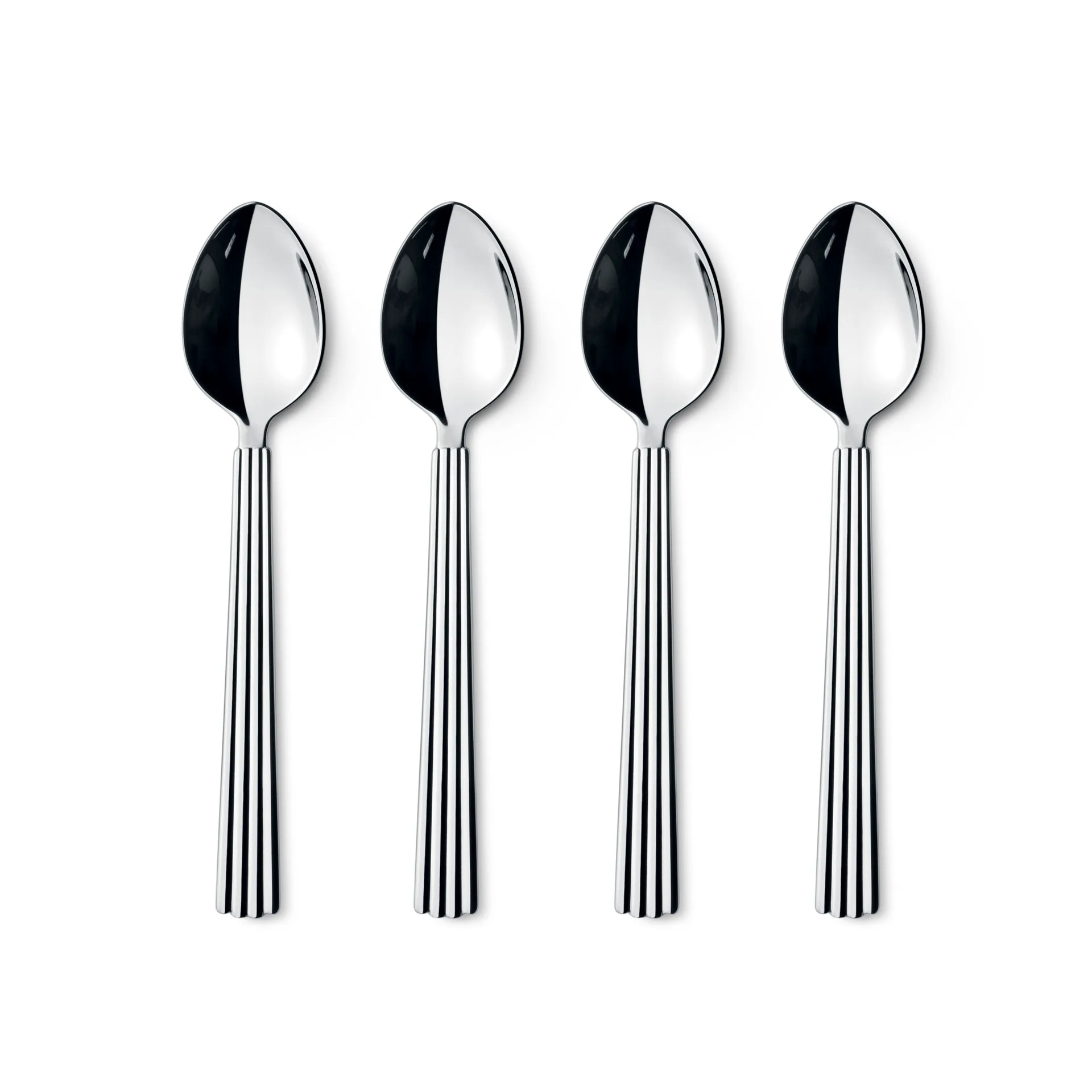 Cuillère à café et thé Bernadotte, Lot de 4 Georg Jensen