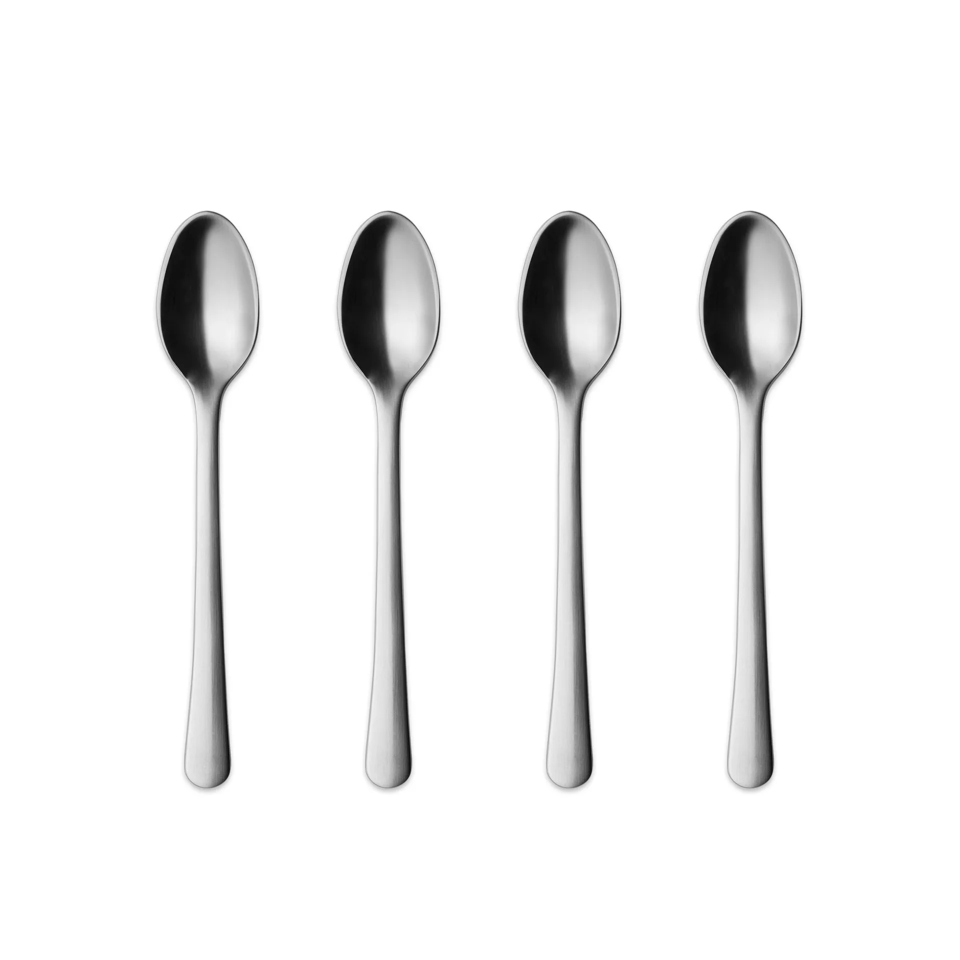 Cuillère à café et thé Copenhague mat, Lot de 4 Georg Jensen