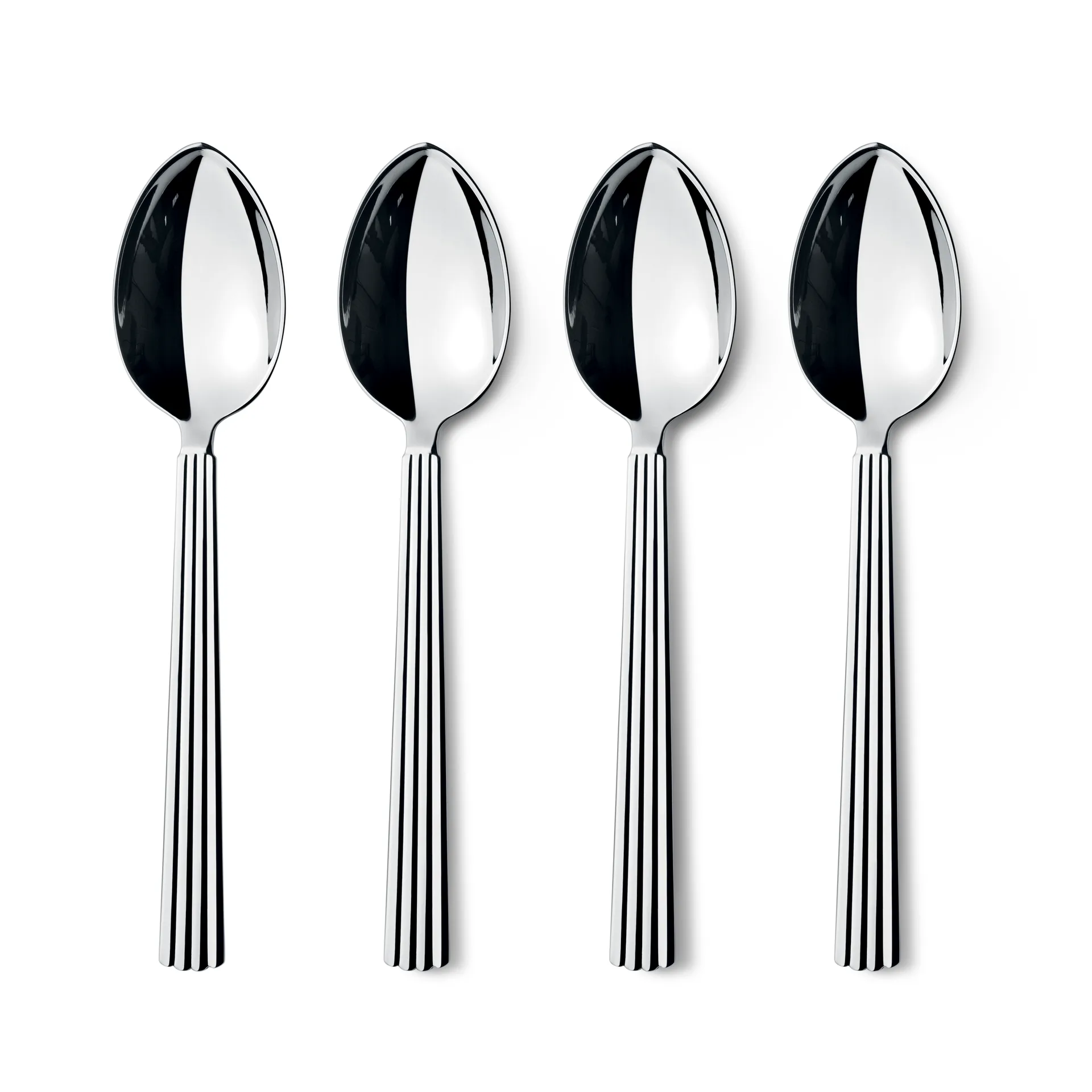 Cuillère à dessert Bernadotte, Lot de 4 Georg Jensen