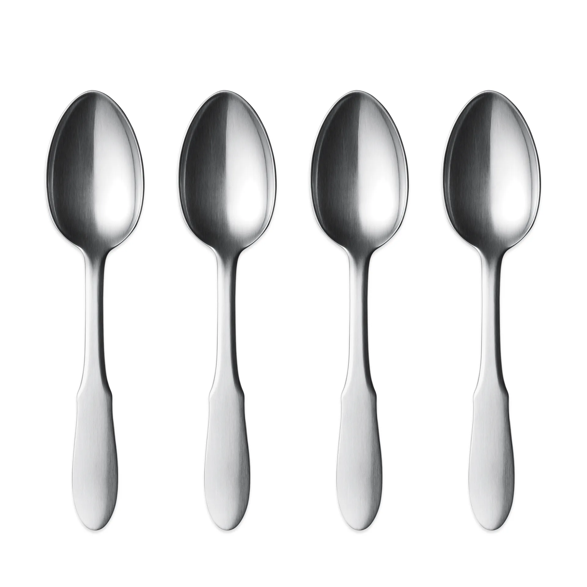 Cuillère à dessert Mitra mate, lot de 4 Georg Jensen
