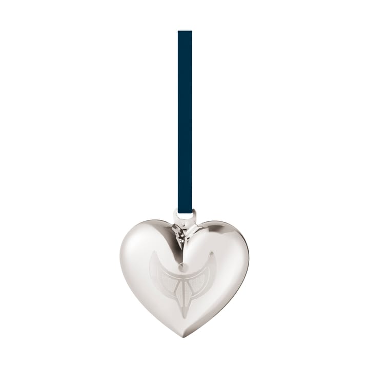 Cœur de Noël 2024, Plaqué en palladium Georg Jensen