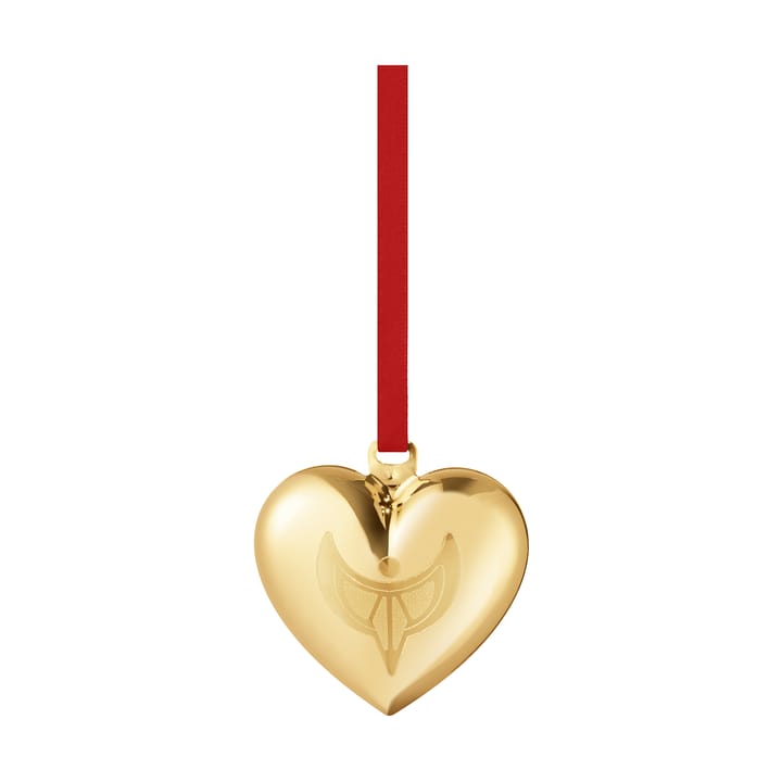 Cœur de Noël 2024, Plaqué or Georg Jensen