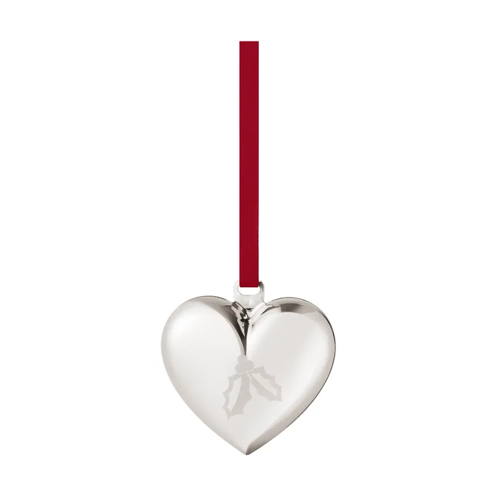 cœur de Noël 2026 - palladium - Georg Jensen