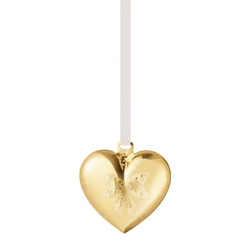 Cœur de Noël de l'année 2022 - Plaqué or - Georg Jensen