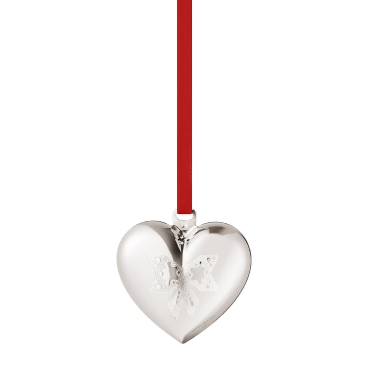Cœur de Noël de l'année 2022, Plaque palladium Georg Jensen