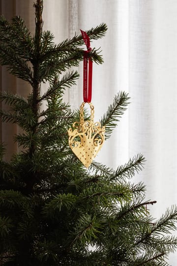 Décoration de Noël 1992/2022 Robin's nest - Plaqué or - Georg Jensen